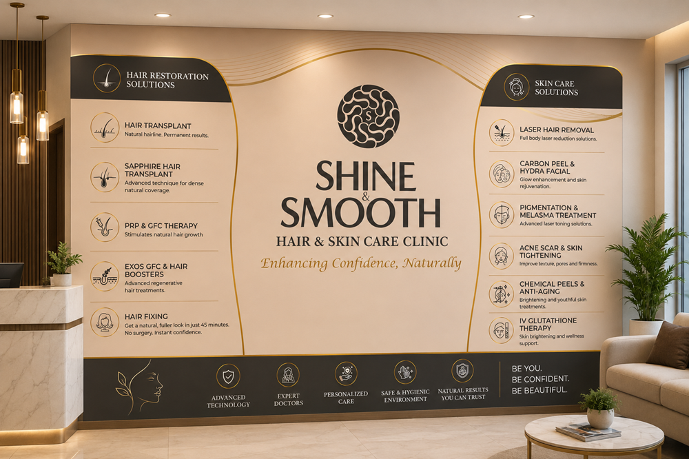 Shine and Smooth  Branding